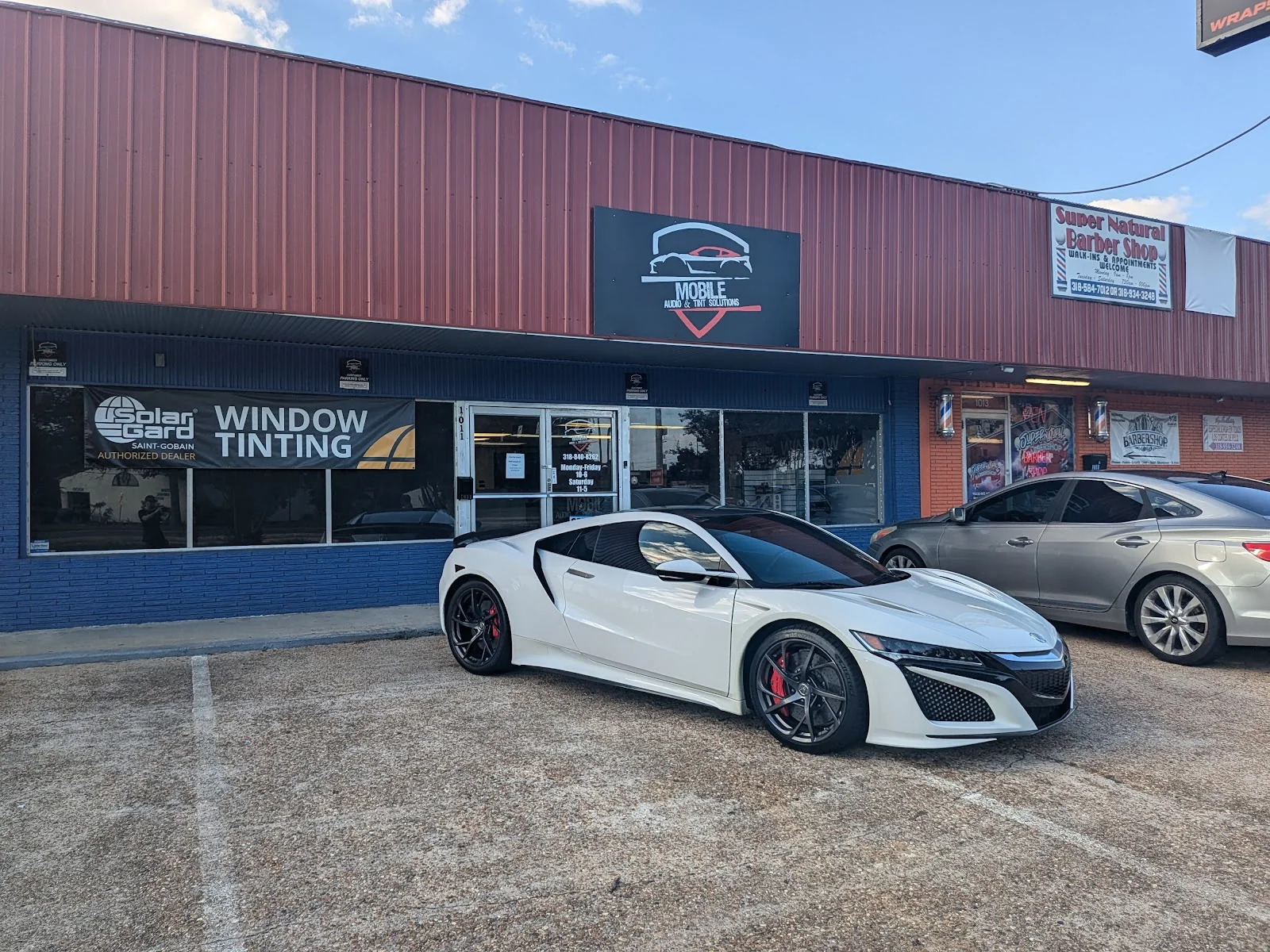 Mobile Audio & Tint Solutions storefront in Bossier City, LA